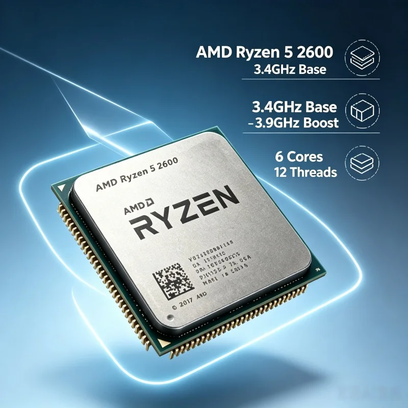 Pc Gaming Entry Level - ユニバーサル AM4 ソケットプロセッサ Ryzen 5 2600
