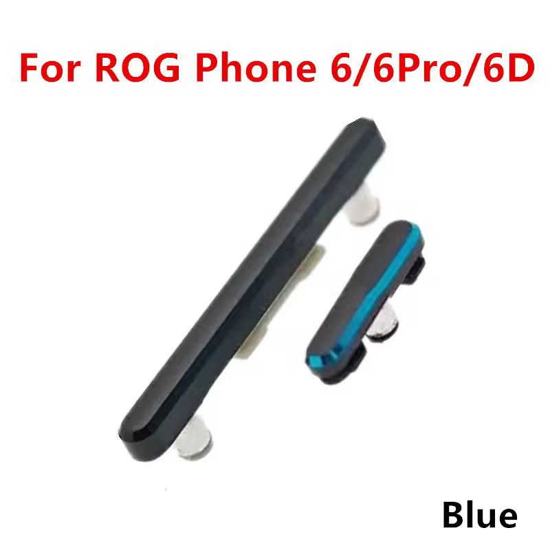 Pc Gaming Rog - ASUS ROG Phone 6 Pro、6Pro、6D用Rog6 Rog6Proサイドキー、電源ON/OFF、音量調節ボタン、ハウジング修理部品