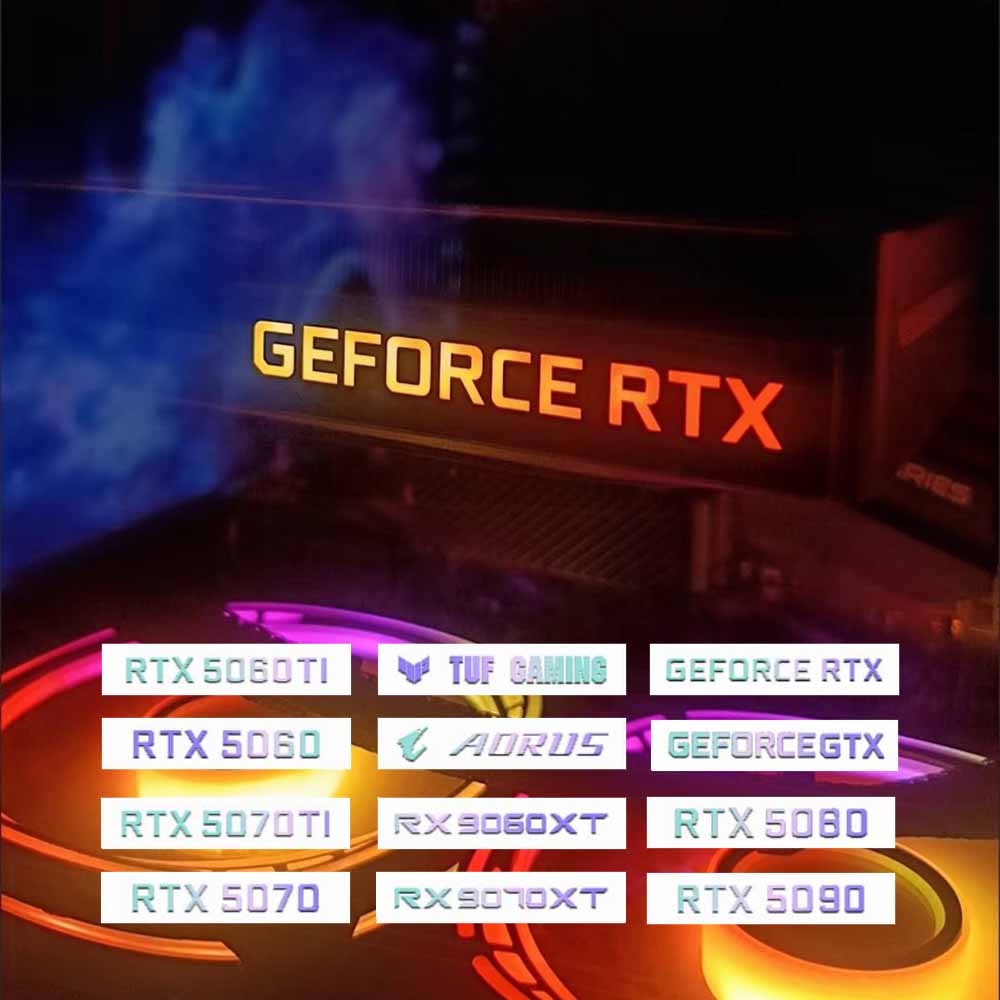 Pc Gaming Rog - PC GPU ARGB 照明パネル ホワイト 5060