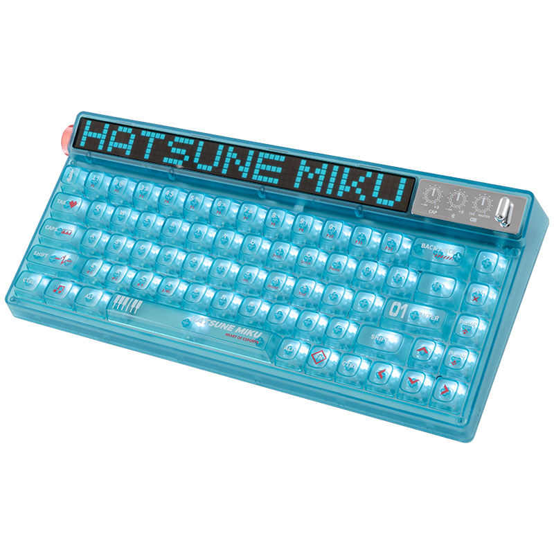 アニメ初音ミクシリーズメカニカルキーボードマウスワイヤレスキ - Pc Gaming Hatsune Miku のレビューと価格