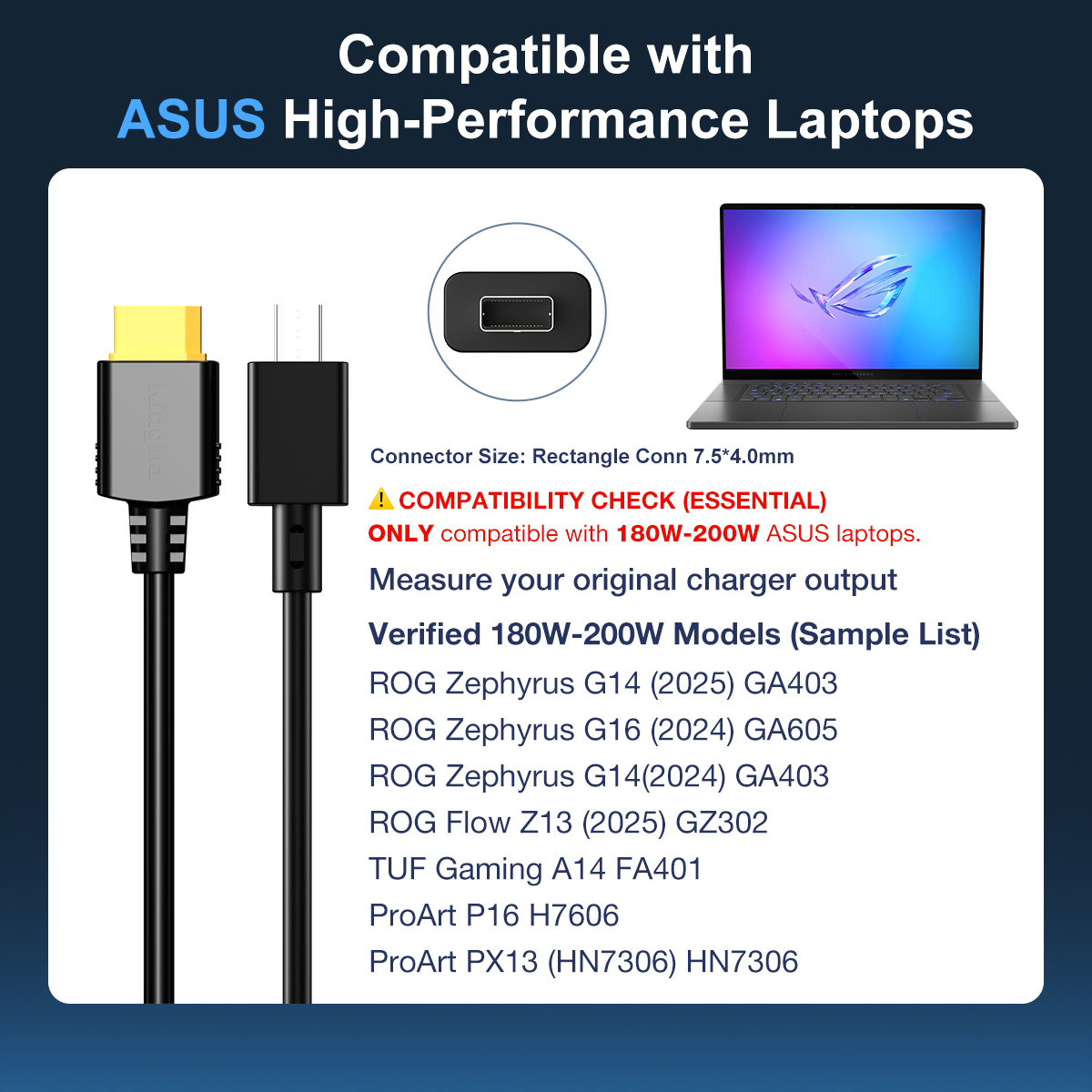 200W 260W ノートパソコン充電器 Asus ROG  - Pc Gaming Rog のレビューと価格