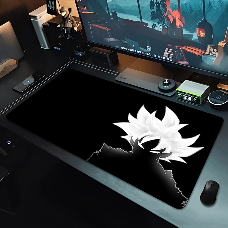 DBZ ブラックアニメマウスパッドドラゴンボール大型 PC  - Pc Gaming Aesthetic のレビューと価格