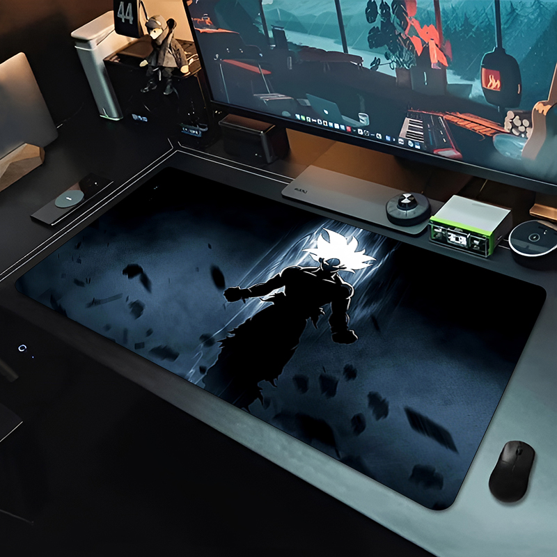 DBZ ブラックアニメマウスパッドドラゴンボール大型 PC  - Pc Gaming Aesthetic のレビューと価格