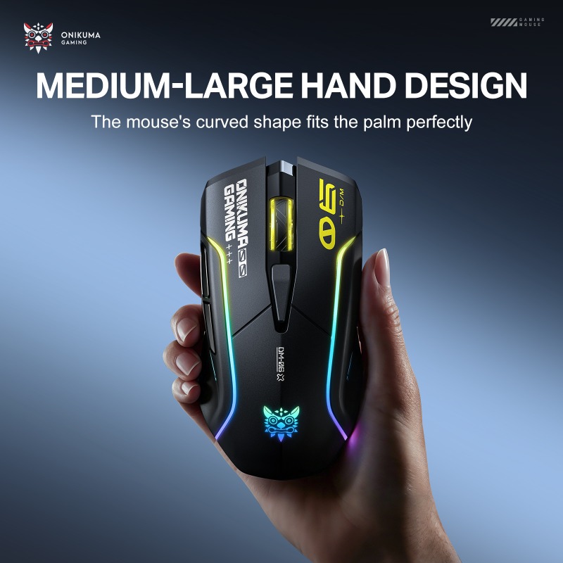 ONIKUMA DM06 ゲーミングマウス 3 モード接続ワ - Pc Gaming Entry Level のレビューと価格